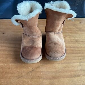 Cozy Tan Kids Boots